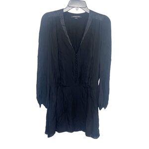 Alexander Wang black dress silk size 4